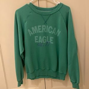 Women’s American Eagle sweatshirt, size small, green